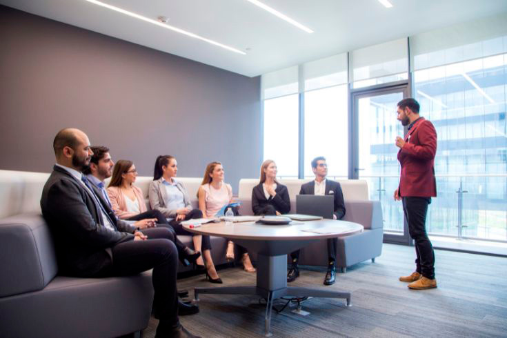Cómo hablar en una reunión de trabajo